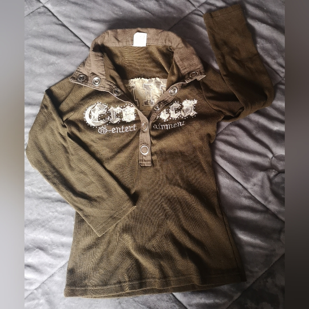 Vintage Kipper shirt wild girls. Size S.